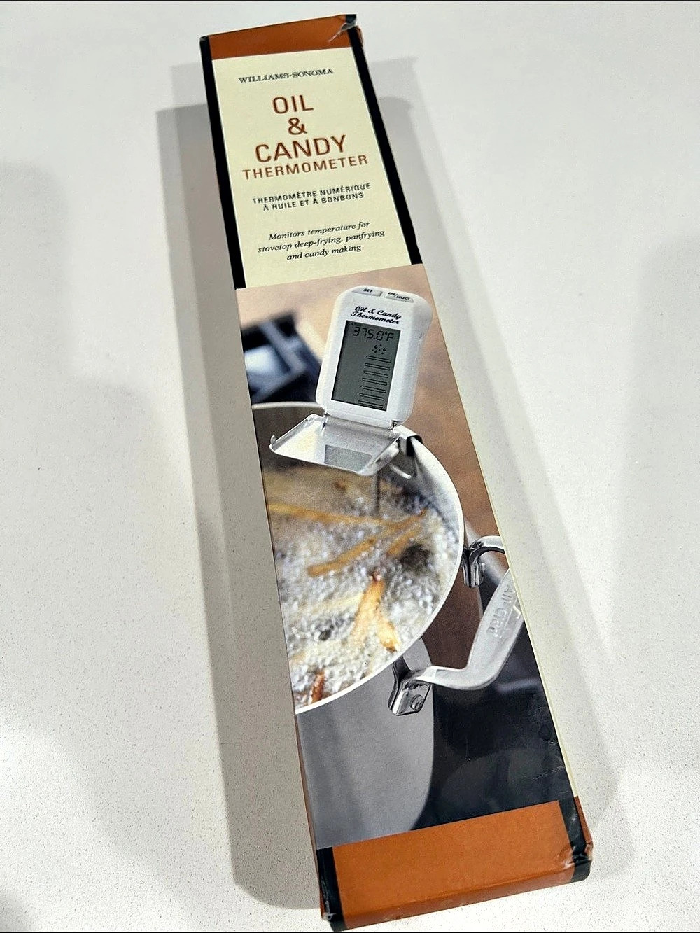 Williams-Sonoma Oil & Candy Thermometer Digital Kitchen Thermometer
